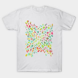 Carnival Drops No. 4: the 4th Piece to a Brightly Colored Abstract Art Series T-Shirt